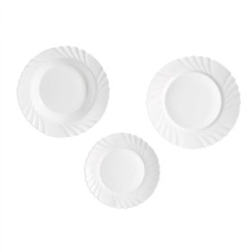 Dinnerware Set Vivalto White Opaline glass (2 Units)