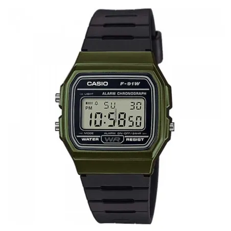 Abiejų lyčių laikrodis Casio VINTAGE Juoda Žalia (Ø 35 mm)