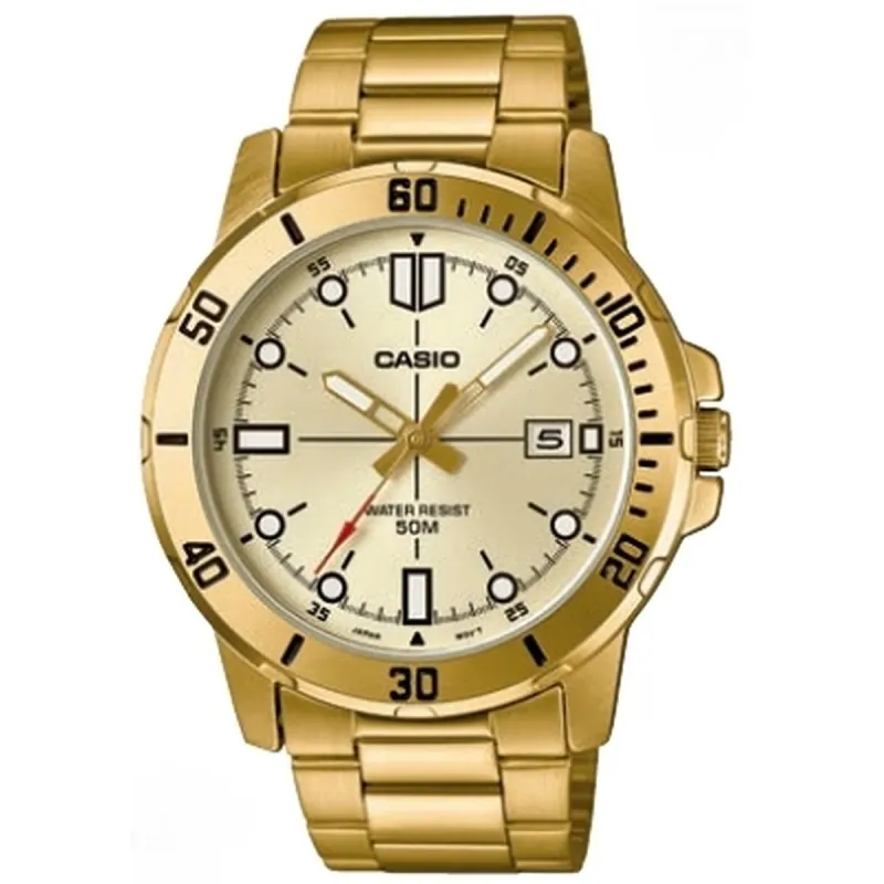 Miesten rannekellot Casio DIVER Kullattu (Ø 45 mm)