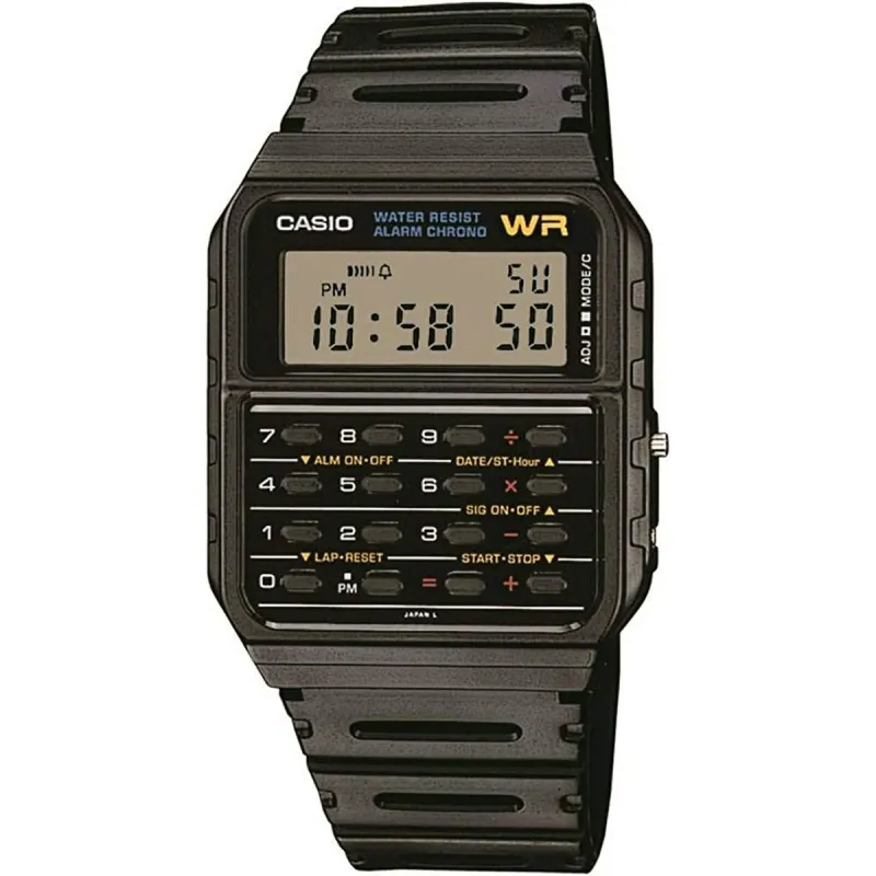 Abiejų lyčių laikrodis Casio CALCULATOR (Ø 43 mm)