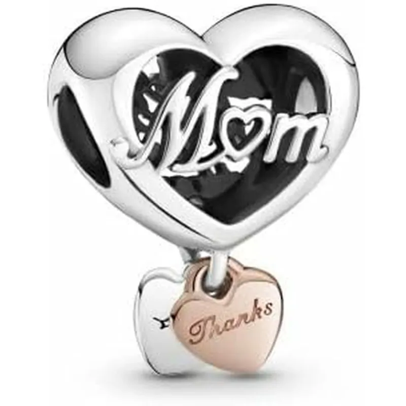 Женские бусы Pandora THANK YOU MUM HEART