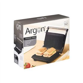 Contact grill Argon Black 1000 W