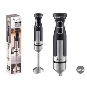 Hand-held Blender Argon Black Steel 1000 W