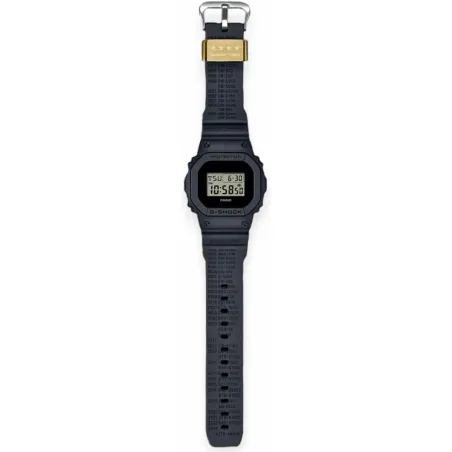 Abiejų lyčių laikrodis Casio G-Shock THE ORIGIN - REMASTER BLACK SERIE 40TH ANNIVERSARY BY ERIC HAZE (2 BEZELS)