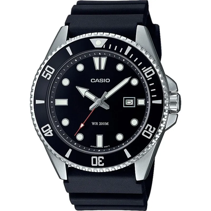 Miesten rannekellot Casio MDV-107-1A1VEF Musta