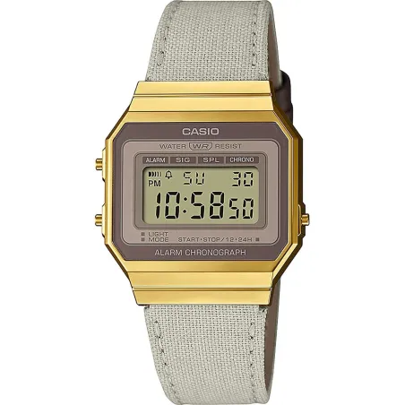 Unisex Pulkstenis Casio VINTAGE SLIM DESIGN Brūns (Ø 35,5 mm)