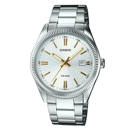 Женские часы Casio LADY DATE - ARGENTEE, GOLD INDEXES (Ø 30 mm) (Ø 32 mm)