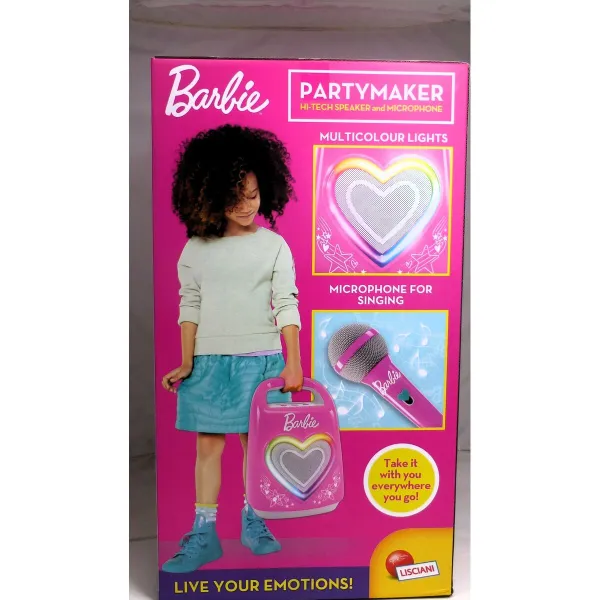 Karaokė mikrofonu Barbie