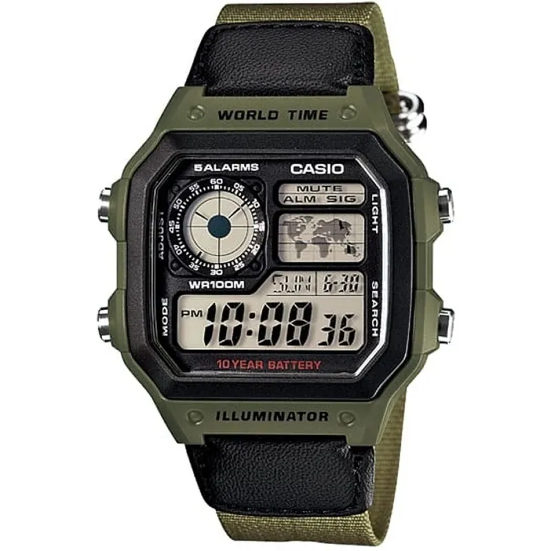 Мужские часы Casio ILLUMINATOR - FUTURE CLASSIC COLLECTION Серый