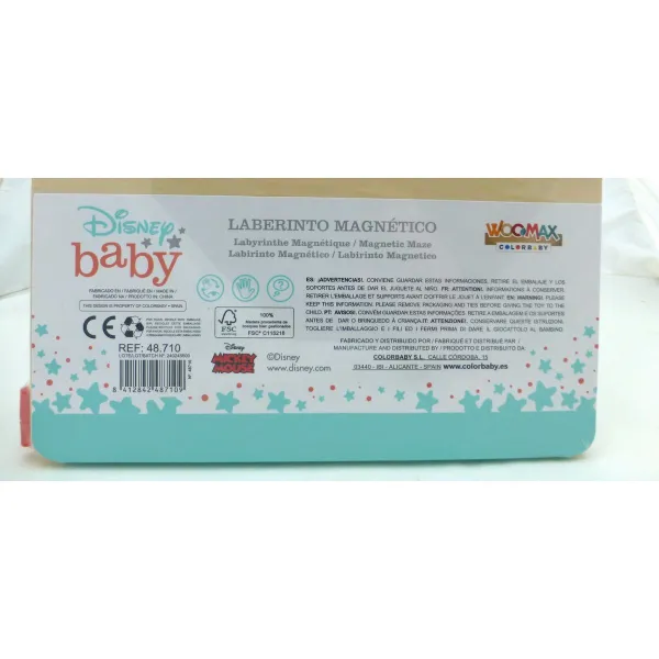Educational Game Disney 22,5 x 1,5 x 22,5 cm