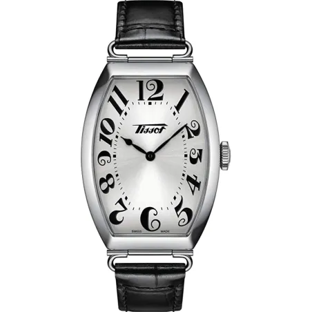 Miesten rannekellot Tissot HERITAGE PORTO Hopeinen Musta
