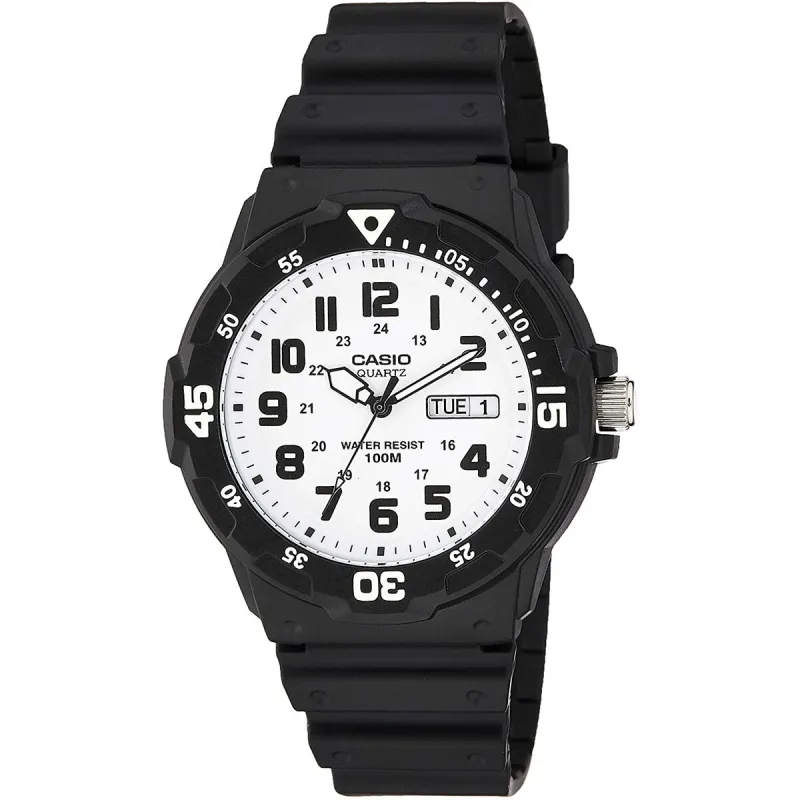 Vīriešu Pulkstenis Casio MRW-200H-7 Melns (Ø 44,5 mm)
