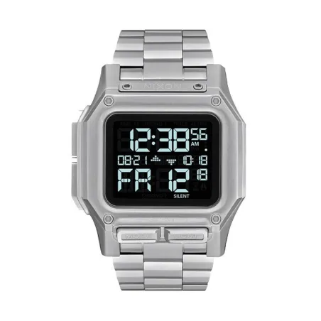 Laikrodis vyrams Nixon A1268-000 Juoda Pilka