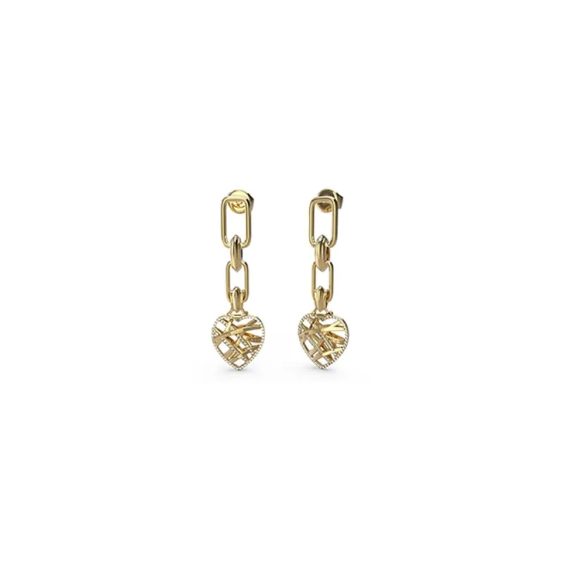Moteriški auskarai Guess JUBE03096JWYGT-U