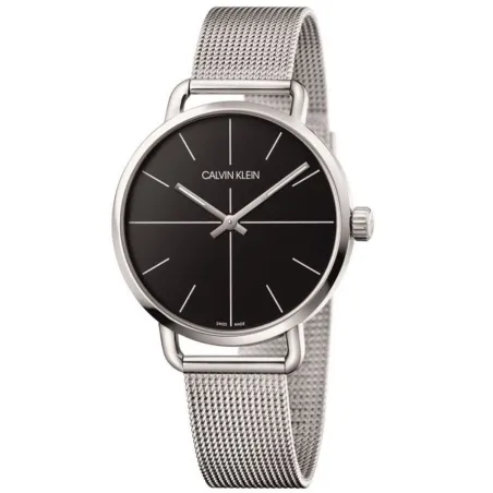 Мужские часы Calvin Klein K7B21121 Чёрный Серебристый
