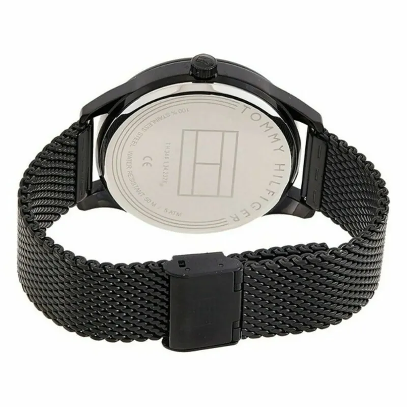 Miesten rannekellot Tommy Hilfiger 1669936 Musta