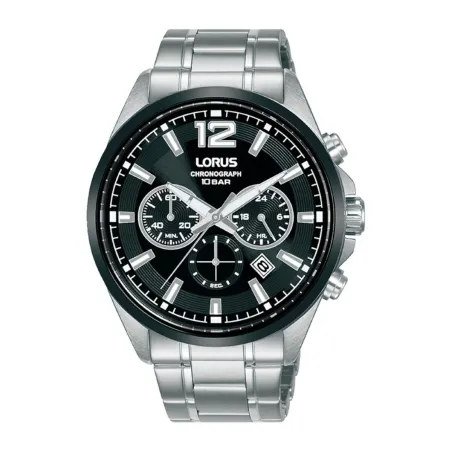 Laikrodis vyrams Lorus RT381JX9 Juoda Sidabras