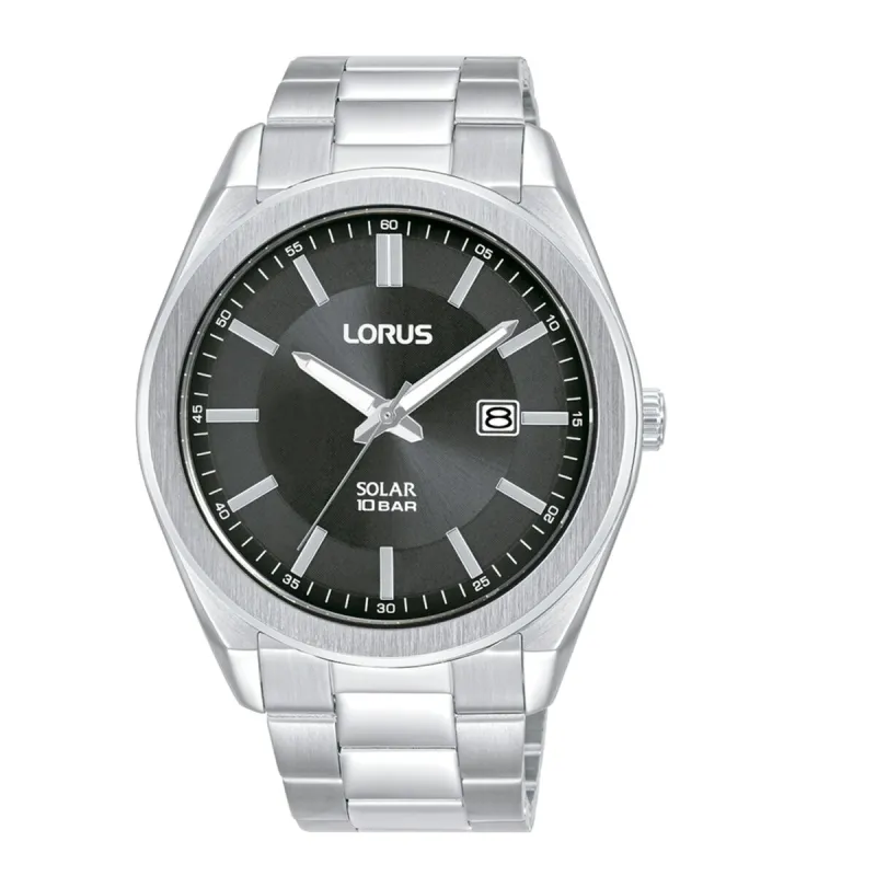 Laikrodis vyrams Lorus RX351AX9 Juoda Sidabras