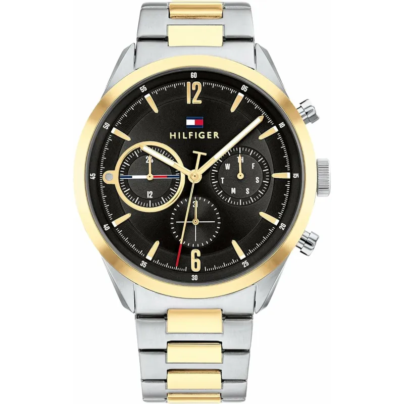 Laikrodis vyrams Tommy Hilfiger 1680665 Juoda
