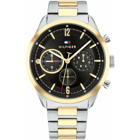 Miesten rannekellot Tommy Hilfiger 1680665 Musta