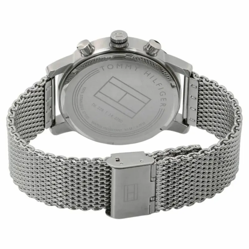 Vīriešu Pulkstenis Tommy Hilfiger 1669934 Sudrabains
