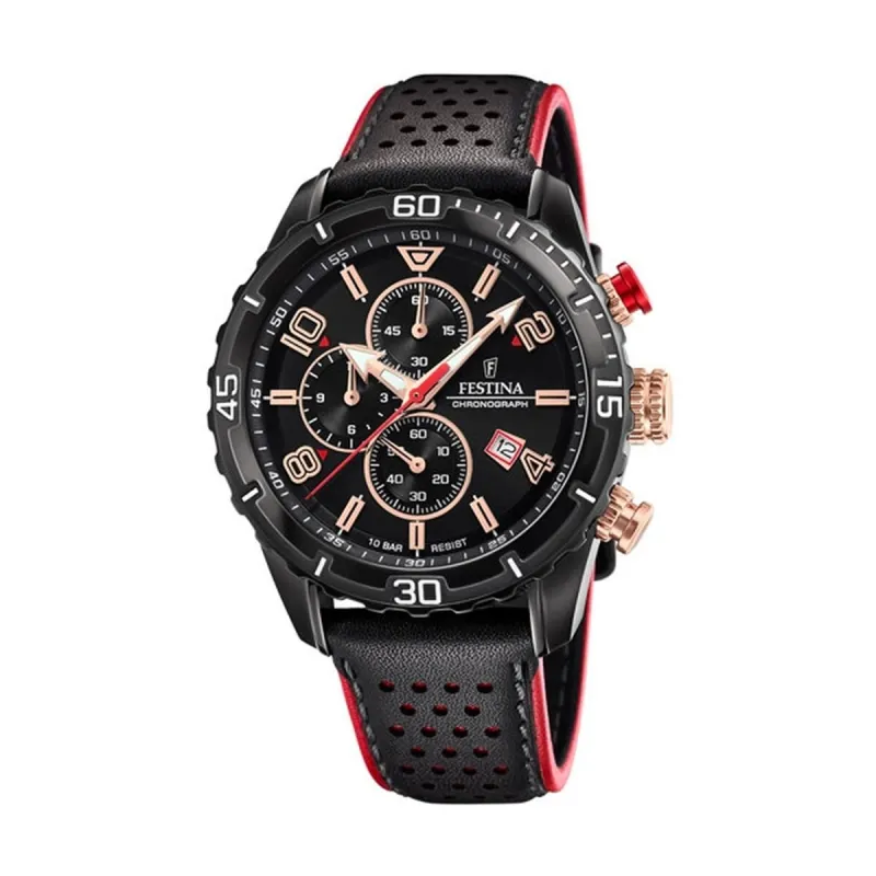 Miesten rannekellot Festina F20519/4 Musta