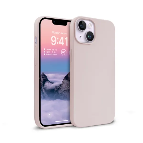 Crong Color Cover - iPhone 14 Plus Case (Sand Pink)