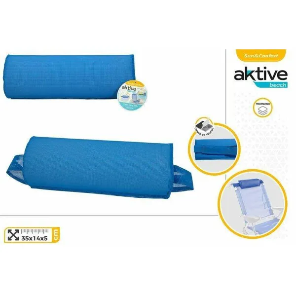 Tuolityyny Aktive 35 x 14 x 5 cm Sininen