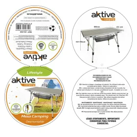 Folding Table Aktive 90 x 51 x 45 cm