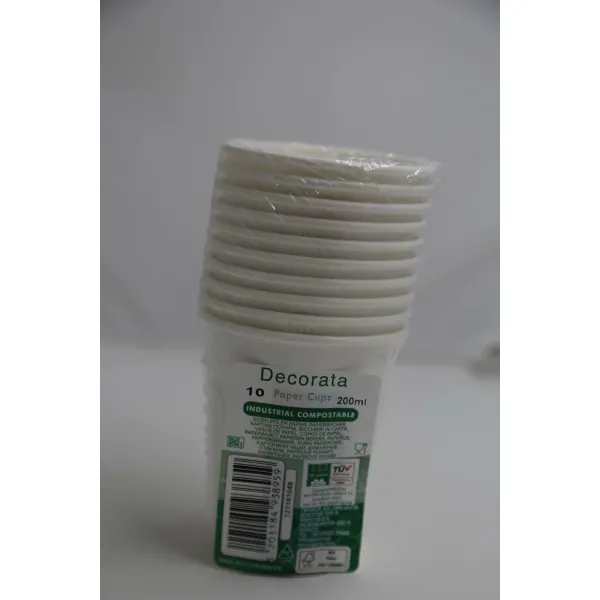 Dinnerware Set Procos White Paper 23 x 1,5 x 23 cm