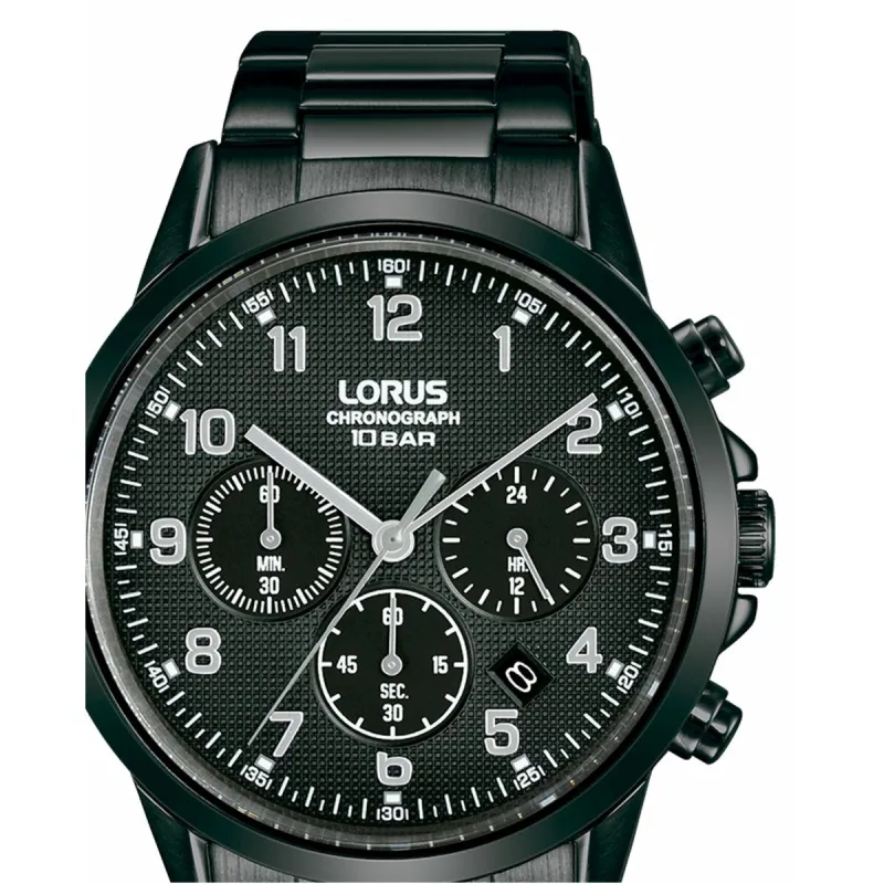 Laikrodis vyrams Lorus RT321KX9 Juoda