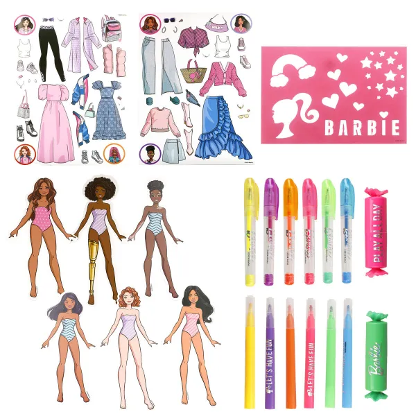 Дизайн рисунков Barbie