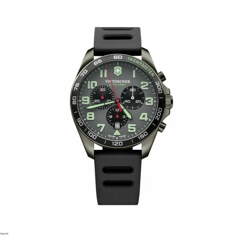 Laikrodis vyrams Victorinox V241891 Juoda Pilka