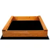 Деревянная песочница Springos PS120IE 120x120 CM