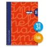 Notebook Lamela Red Sheet 80 Sheets 21,5 x 31,5 cm 5 Pieces