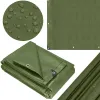 Suojapeite 5x8m Springos GA2127 120g/m2 paksu suojaava vihreä arkki
