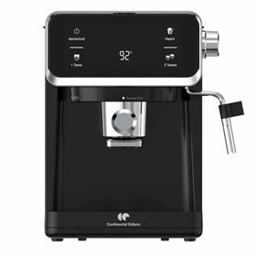 Superautomatic Coffee Maker Continental Edison CEME19B Black