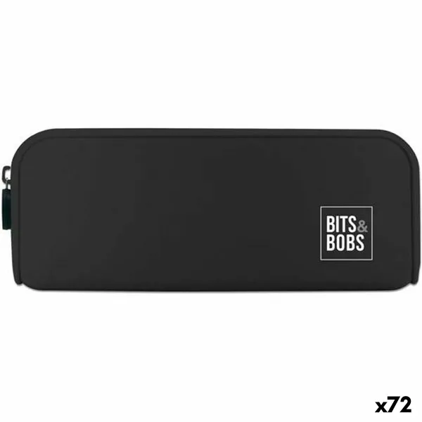 Penaali Bits&Bobs Musta 20 x 7,5 x 5,5 cm (72 Osaa)