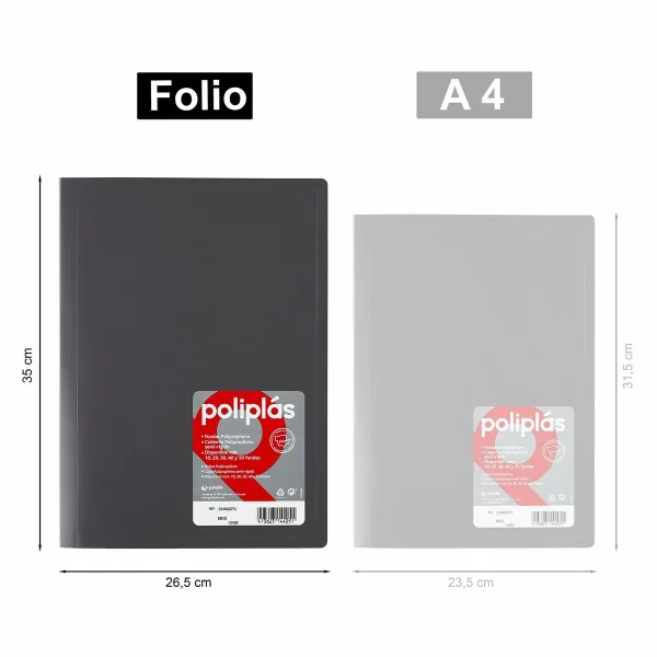 Папка-классификатор Grafoplas Синий Лист