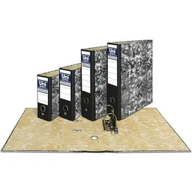 Lever Arch File Unipapel Black Sheet (12 Units)