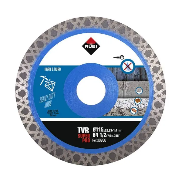 Алмазный отрезной диск Rubi superpro 30986