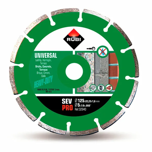Diamond cutting disc Rubi pro r32940 125 mm