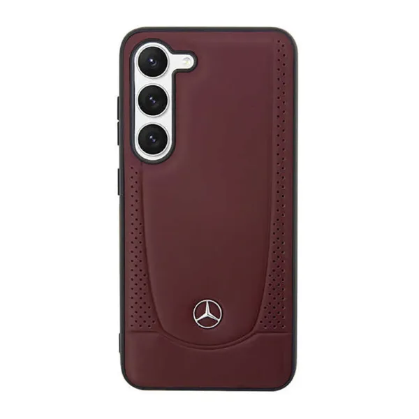 Mercedes Leather Urban Line - Case for Samsung Galaxy S23+ (Red)