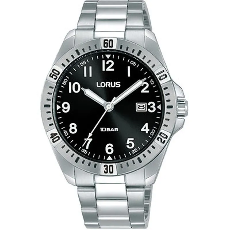 Laikrodis vyrams Lorus RH925NX9 Juoda