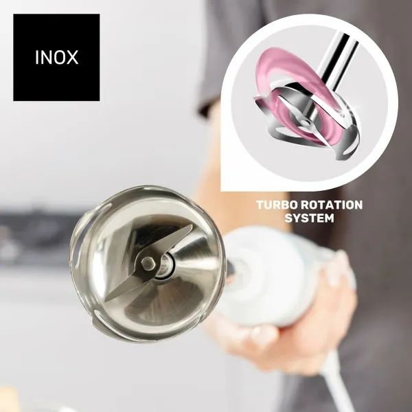 Hand-held Blender Taurus ROBOT 1000 X Black 1000 W