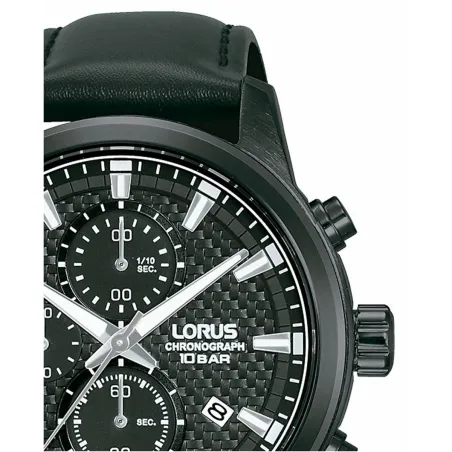 Мужские часы Lorus SPORTS Чёрный (Ø 45 mm)