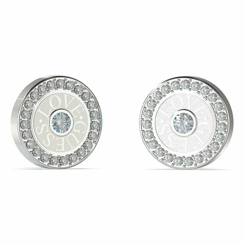 Moteriški auskarai Guess JUBE04081JWRHT-U Nerūdijantis plienas