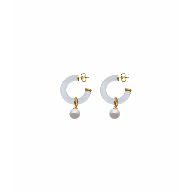 Ladies' Earrings Majorica 17186.01.1.000.010.1