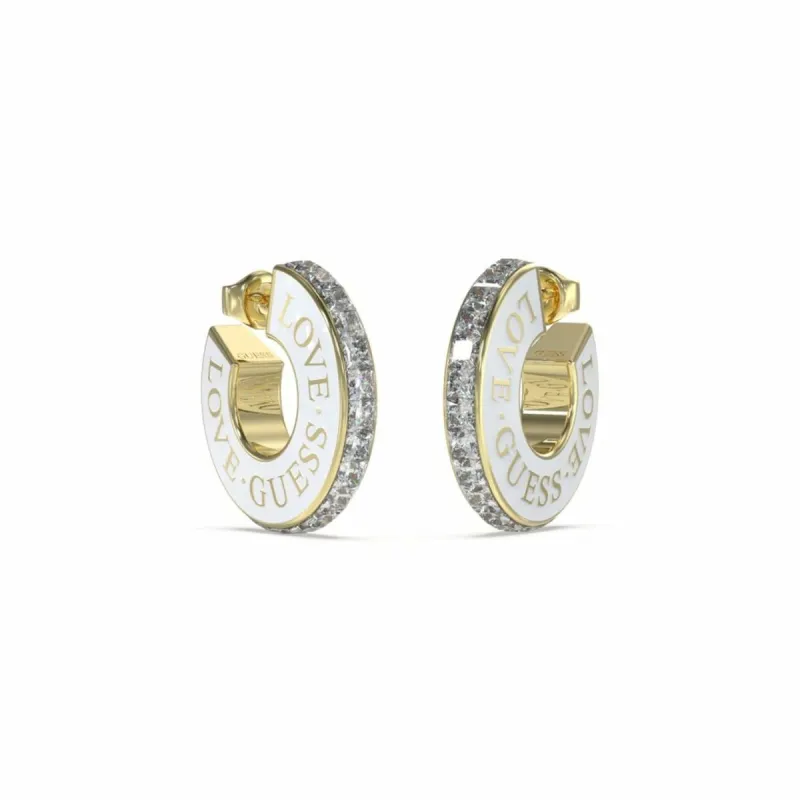 Moteriški auskarai Guess JUBE04083JWYGWHT-U