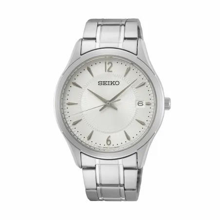 Мужские часы Seiko SUR417P1 Серый Серебристый (Серый) (Серебристый)